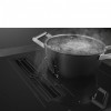 Варочная поверхность Smeg 70 см с встроенной вытяжкой, 4 зоны, 2 multizone, 9 уровней мощности, пауза и индикация времени приготовления