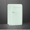 Холодильник SMEG 970х545х659 мм, однокамерный с морозильной камерой, стиль 50-х, пастельный зеленый, объем 122 л