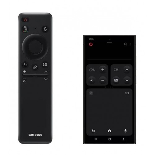 Телевизор ЖК 85'' Samsung/ 85", NeoQLED, Ultra HD, Tizen Smart TV, 120 Hz (Up to 144Hz), HDR10+, Wi-Fi, Voice, DVB-T2/C/S2, Bluetooth, CI+(1.4), FreeSync Premium PRO, 2.0Ch 20W, OTS Lite, 4HDMI, 2USB, Black, 1 Pole stand, 2025