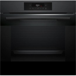 HJG852YT0T, духовой шкаф BOSCH Serie 6, 60 см, 76 л, черный матовый, сенсорное управление, 8 режимов + AutoPilot 30, LCD-дисплей, самоочистка EcoClean.