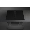 Варочная поверхность Smeg 70 см с встроенной вытяжкой, 4 зоны, 2 multizone, 9 уровней мощности, пауза и индикация времени приготовления