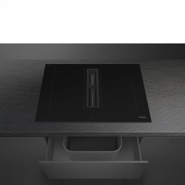 Варочная поверхность Smeg HOBD472D2, 70 см, 4 зоны, 2 multizone, 9 уровней мощности