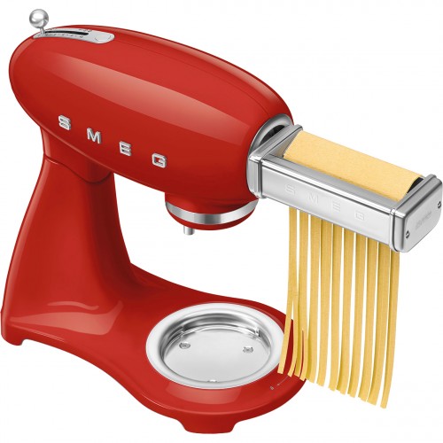 Планетарный миксер SMEG, стиль 50-х г.г., мощность 1000 Вт, объем чаши 4.8 л, 10 скоростей, цвет красный