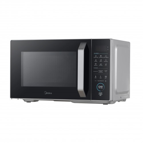 Микроволновая печь MIDEA 25 л, 800 Вт, сенсорная панель, серебристый цвет