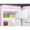 Холодильник SMEG/ Холодильник SMEG, отдельностоящий, однодверный, LED подсветка, внутренняя морозильная камера, электромеханический контроль температуры, стандартный компрессор, полезный объем 105 л, энергоэффективность D, уровень шума 35 дБ, цвет розовый