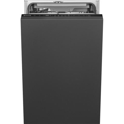 Встраиваемая посудомоечная машина SMEG 45 см - 10 комплектов, полностью встраиваемая модель