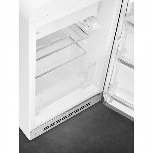 Холодильник SMEG 970x545x659 мм, однокамерный с морозильной камерой, стиль 50-х, белый, объем 122 л, энергоэффективность D