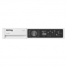 Стиральная машина Korting KWDI 12V75, встраиваемая, фронтальная, 7 кг, 1400 об/мин, сенсорное управление, 15 программ, класс В.