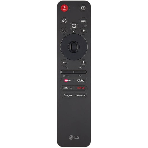 Телевизор ЖК 55 LG Ultra HD с Dynamic QNED Color, Smart TV на WebOS, 60Hz, 20W звуком, Charcoal Black - 2025