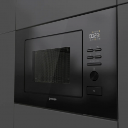 Встраиваемая микроволновая печь Gorenje BM201M2TBG, 20 л, 8 автопрограмм, гриль, электронное управление