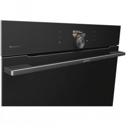 Духовой шкаф Gorenje/ Духовой шкаф Gorenje, компактный, функция СВЧ, 50 л, макс. температура 275 градусов, электронное управление, дисплей, Wi-Fi, MultiFlow 360, AirFry, динамическая система охлаждения DC+, быстрый нагрев, цвет черный