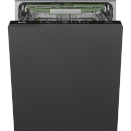 Посудомоечная машина Smeg STL7322BQL, 60 см, 14 комплектов, сенсорное управление, LED дисплей, орбитальная мойка, 11 программ, Dry Assist.