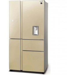 Холодильник Sharp/ Отдельностоящий 5-ти дверный холодильник Sharp, ВхШхГ 185x90.8x79.6 см, объем 650 (423+179+48) л, No Frost, инверторный компрессор, ионизация воздуха, быстрое замораживание, быстрое охлаждение, дезодорирующая система, LED освещение, авт