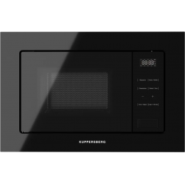 Встраиваемая микроволновая печь Kuppersberg HMW 626 B, 20 л, гриль, 800 Вт, 5 уровней мощности, 8 программ, сенсорное управление.