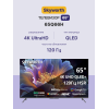 65 Ultra HD QLED Телевизор с Google TV, Dolby Atmos, 120Hz, 3 HDMI, 2 USB и DVB-T2/C/S2 - Модель 2025