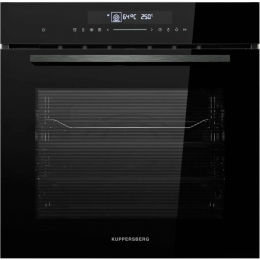 Kuppersberg HT 613 Black, духовой шкаф 72 л, 12 режимов, быстрый нагрев, сенсорное управление.