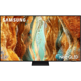 Телевизор ЖК 85'' Samsung/ 85", NeoQLED, Ultra HD, Tizen Smart TV, 120 Hz (Up to 144Hz), HDR10+, Wi-Fi, Voice, DVB-T2/C/S2, Bluetooth, CI+(1.4), FreeSync Premium PRO, 2.0Ch 20W, OTS Lite, 4HDMI, 2USB, Black, 1 Pole stand, 2025
