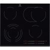 Встраиваемая электрическая панель ELECTROLUX 59х52 см, стеклокерамика, независимая, черная