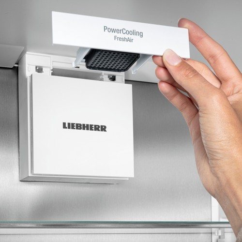 Холодильник Liebherr Side-by-Side XRFsd 5230: Энергоэффективный A+, EasyFresh, Нержавеющая сталь, 185,5 см, 60 см