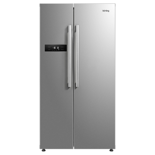 Холодильник Korting Side-By-Side A+ с сенсорным управлением Smart Touch, Full NO FROST, Dynamic Air Cooling, LED освещением и режимами «Супер заморозка» и «Супер охлаждение»