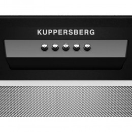 Встраиваемая вытяжка Kuppersberg INLINEA 60 B, черная, 990 м³/ч, отвод/рециркуляция