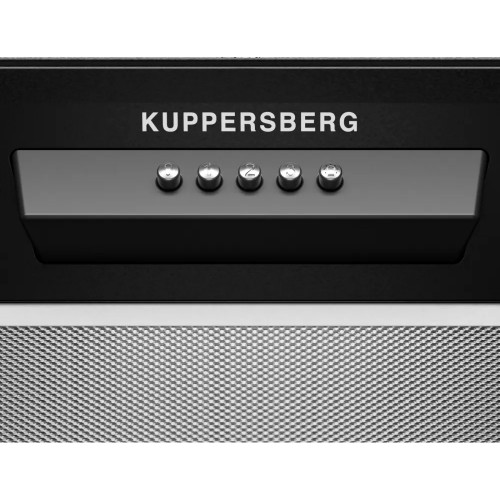 Встраиваемая вытяжка Kuppersberg 54х17х28 см, 650 м³/ч, черная, отвод/рециркуляция - идеальное решение для вашей кухни