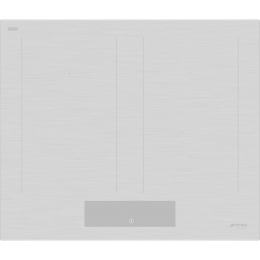 Индукционная варочная поверхность Smeg sim3644mwh, 60 см, 4 зоны, 9 уровней мощности, автоотключение, таймер, защита от случайного включения.