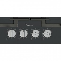 Газовая варочная панель Bosch PPH6A6I40O, 59x52 см, WOK, закаленное стекло, черная