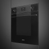 Встраиваемый духовой шкаф SMEG 60 см, Linea, 70 л, 6 режимов, LED-дисплей, ECO-функция, галогенная подсветка