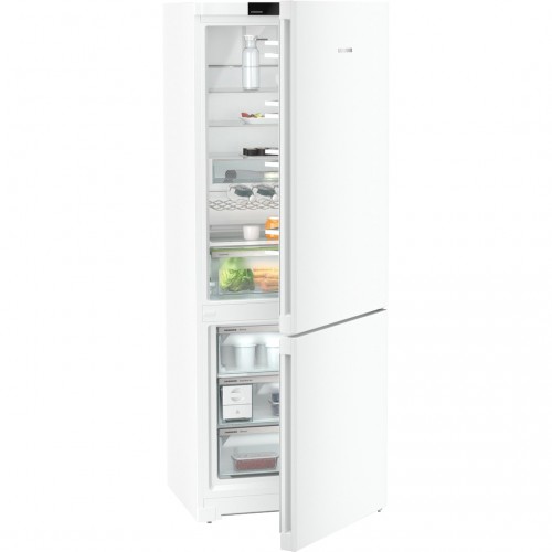 Холодильник LIEBHERR с технологией NoFrost, EasyFresh, 474 л, A++, белый, 201.5 см, 3 контейнера