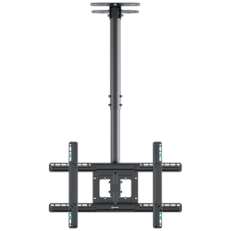 Кронштейн ONKRON N2L Black 32-80 макс 400x600 высота 717-3104мм наклон -5°/+15° поворот ±60° макс нагрузка 68,2кг