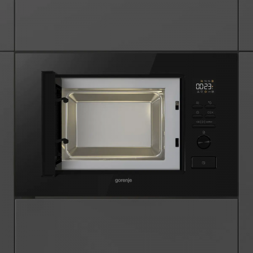 Встраиваемая микроволновая печь Gorenje 20 л с грилем и 8 автопрограммами - идеальное решение для кухни