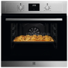 Встраиваемый духовой шкаф ELECTROLUX 60 см, 65 л, 8 режимов, нержавеющая сталь, паровая очистка, телескопические направляющие