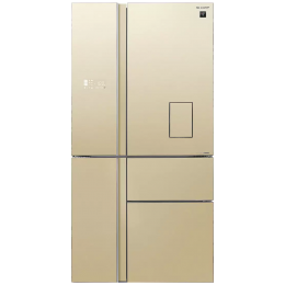 Холодильник Sharp/ Отдельностоящий 5-ти дверный холодильник Sharp, ВхШхГ 185x90.8x79.6 см, объем 650 (423+179+48) л, No Frost, инверторный компрессор, ионизация воздуха, быстрое замораживание, быстрое охлаждение, дезодорирующая система, LED освещение, авт