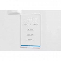 Холодильник Midea MDRB519MGE01ID, 201 см, 386 л, Full No Frost, инверторный, зона свежести, суперзаморозка, режим Отпуск.