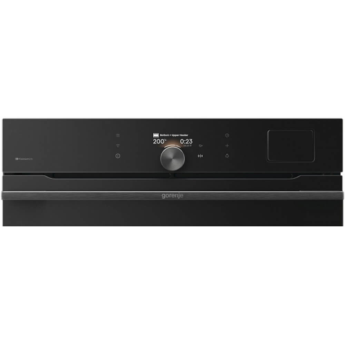Встраиваемая электрическая духовка Gorenje 77 л с Wi-Fi, паром (FullSteam), сувид, AirFry и телескопическими направляющими