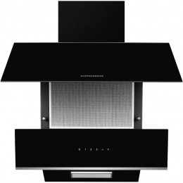Вытяжка Kuppersberg F 600 BX, наклонная, 60 см, 600 м3/ч, черный + нерж. сталь