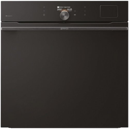 Встраиваемая электрическая духовка Gorenje 77 л с Wi-Fi, паром (FullSteam), сувид, AirFry и телескопическими направляющими