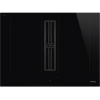 Варочная поверхность Smeg 70 см с встроенной вытяжкой, 4 зоны, 2 multizone, 9 уровней мощности, пауза и индикация времени приготовления