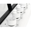 Встраиваемые газовые панели ELECTROLUX/ газовая на 4 конфорки, эмалированная сталь белого цвета, мощность: 8800 Вт, автоматический электроподжиг, газ-контроль, решетки: чугун, независимая установка, размеры (ШхГ): 59.5x51 см