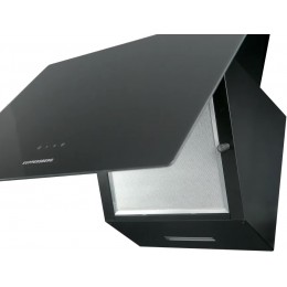 Вытяжка Kuppersberg F-605 B, наклонная, 60 см, 850 м3/ч, отвод/рециркуляция, 3 скорости, черный