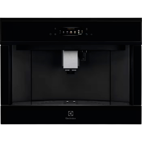 Встраиваемая кофемашина ELECTROLUX с сенсорным управлением - автоматическая черная кофемашина