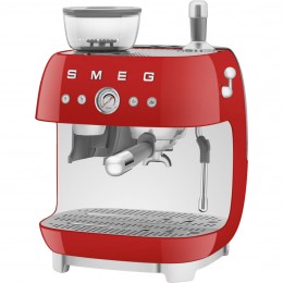 SMEG EGF03RDEU Кофемашина-эспрессо с кофемолкой, красная