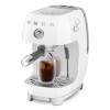 Рожковая эспрессо кофемашина SMEG 50-х, 15 бар, капучинатор, 1.4 л, двойной/одинарный эспрессо