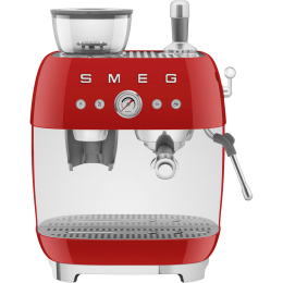 SMEG EGF03RDEU Кофемашина-эспрессо с кофемолкой, красная