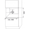 Винный шкаф FRANKE/ Best, Винный шкаф Franke FMY 24 WCR N BK 131.0717.412, ВхШхГ 455х588х555 мм