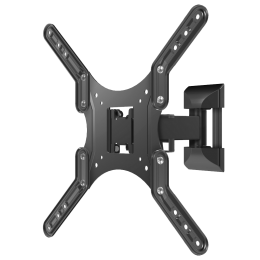 Кронштейн ONKRON M2 Black 26-65 макс. 400x400, наклон -2+12º, поворот 80º, 35кг, от стены 40-210мм