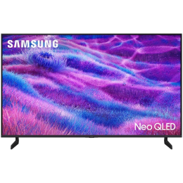 Телевизор ЖК 50'' Samsung/ 50", NeoQLED, Ultra HD, Tizen Smart TV, 60 Hz, HDR10+, Wi-Fi, Voice, DVB-T2/C/S2, Bluetooth, CI+(1.4), FreeSync Premium PRO, 2.2Ch 30W, OTS Lite, 4HDMI, 2USB, Titan Black, 2025