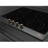 Встраиваемая индукционная варочная панель SMEG, 60 см, антрацит с латунной фурнитурой