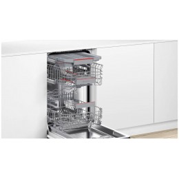 Встраиваемая посудомоечная машина BOSCH SPV4HMX14Q, 45 см, 10 комплектов, А+, 46 дБ, белая